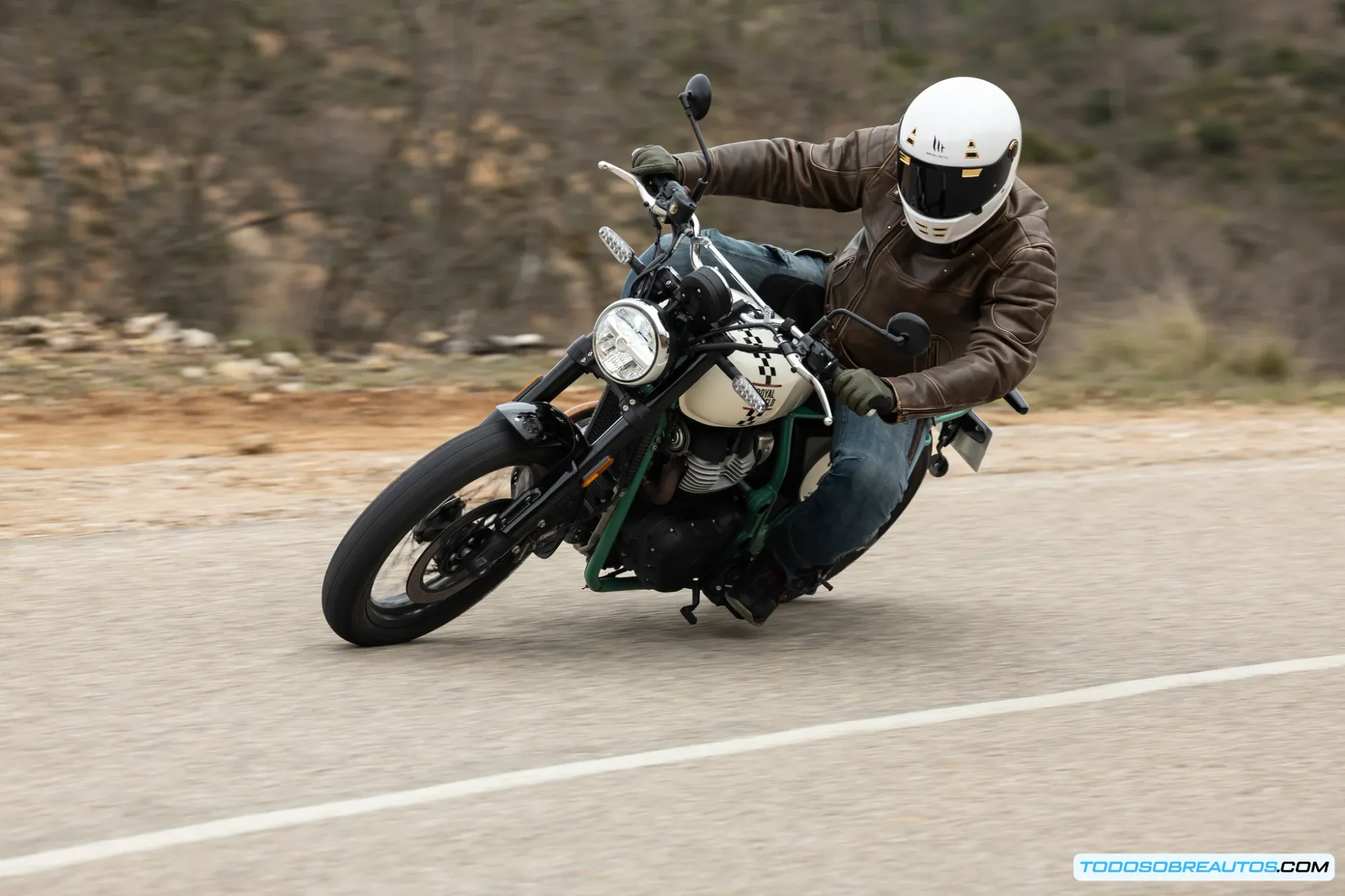 Detalles de diseño de la Royal Enfield Bear 650