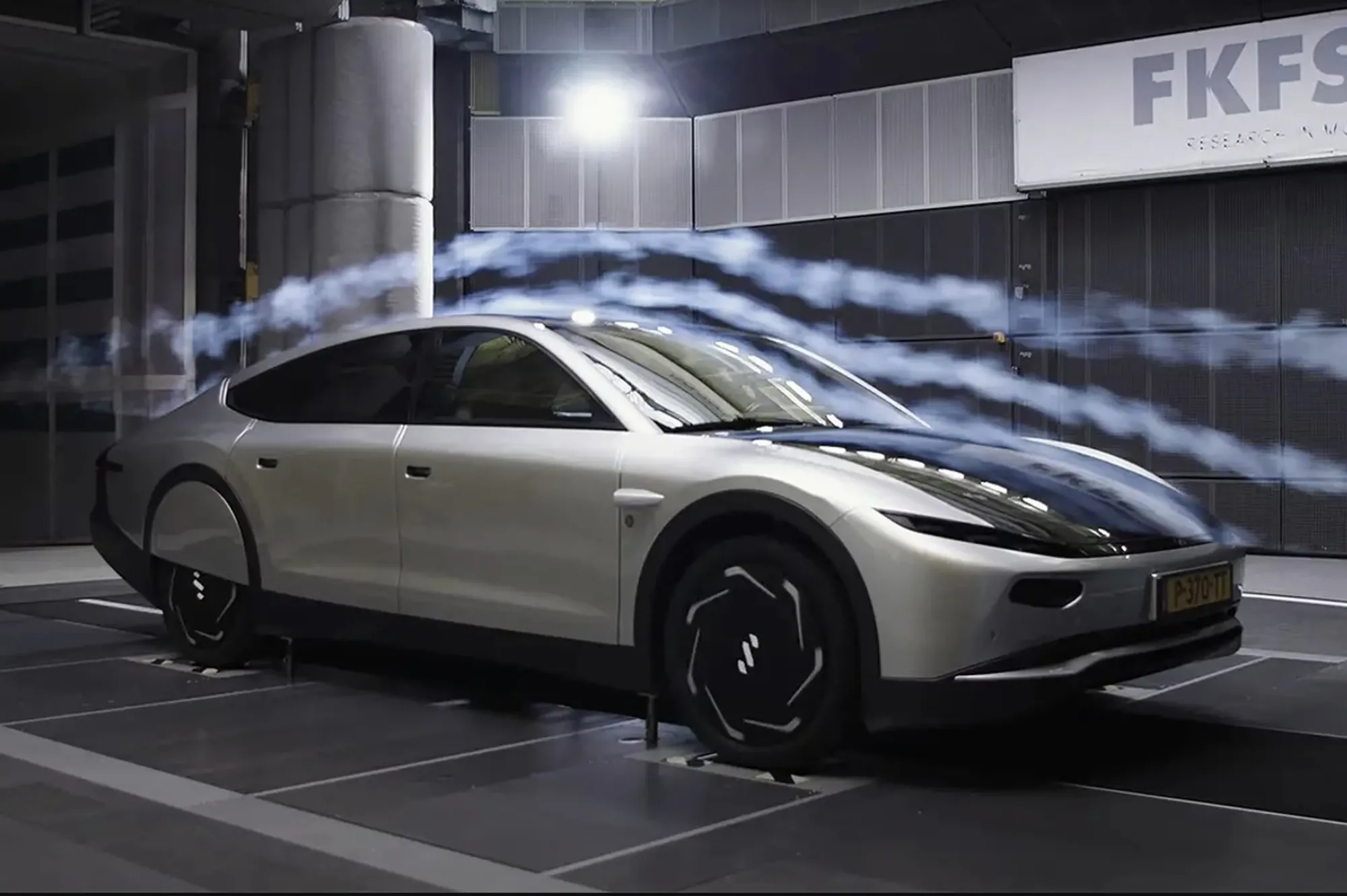 Prueban la Aerodinámica de los Autos Eléctricos