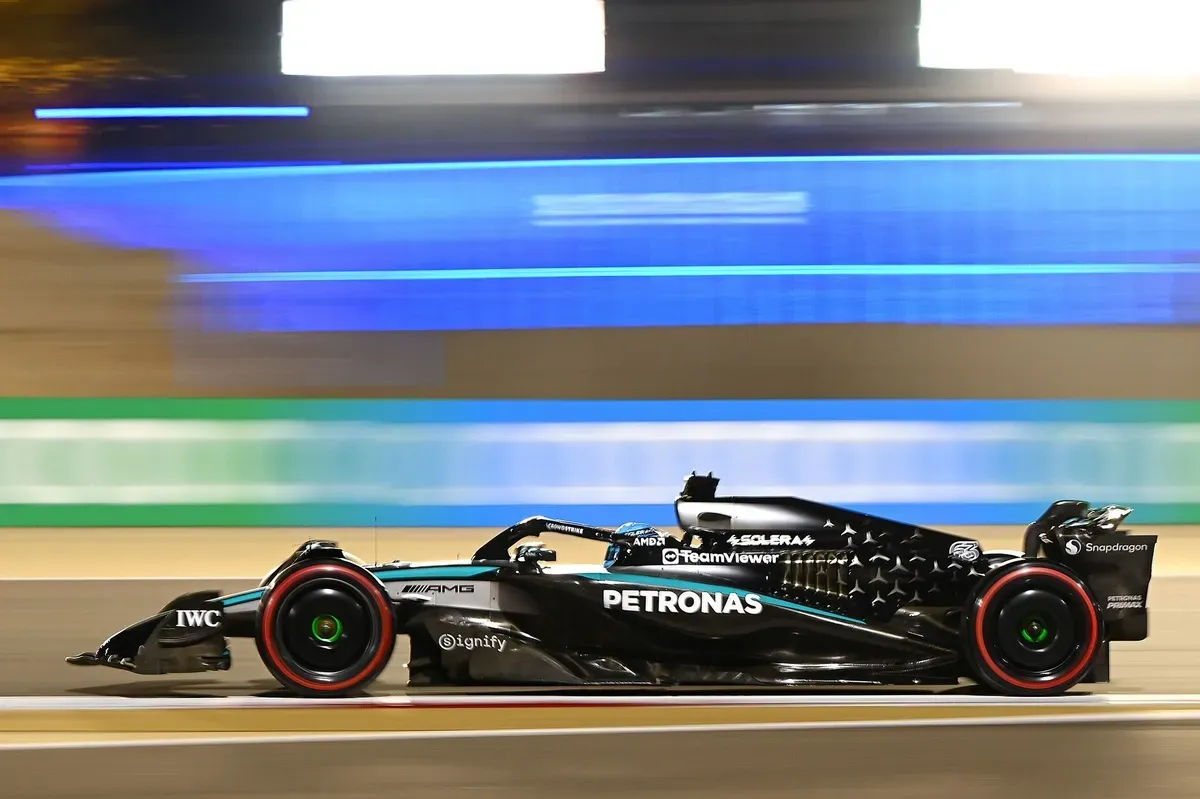 George Russell Revela Fallo en el DRS en el GP de Bahréin 2025