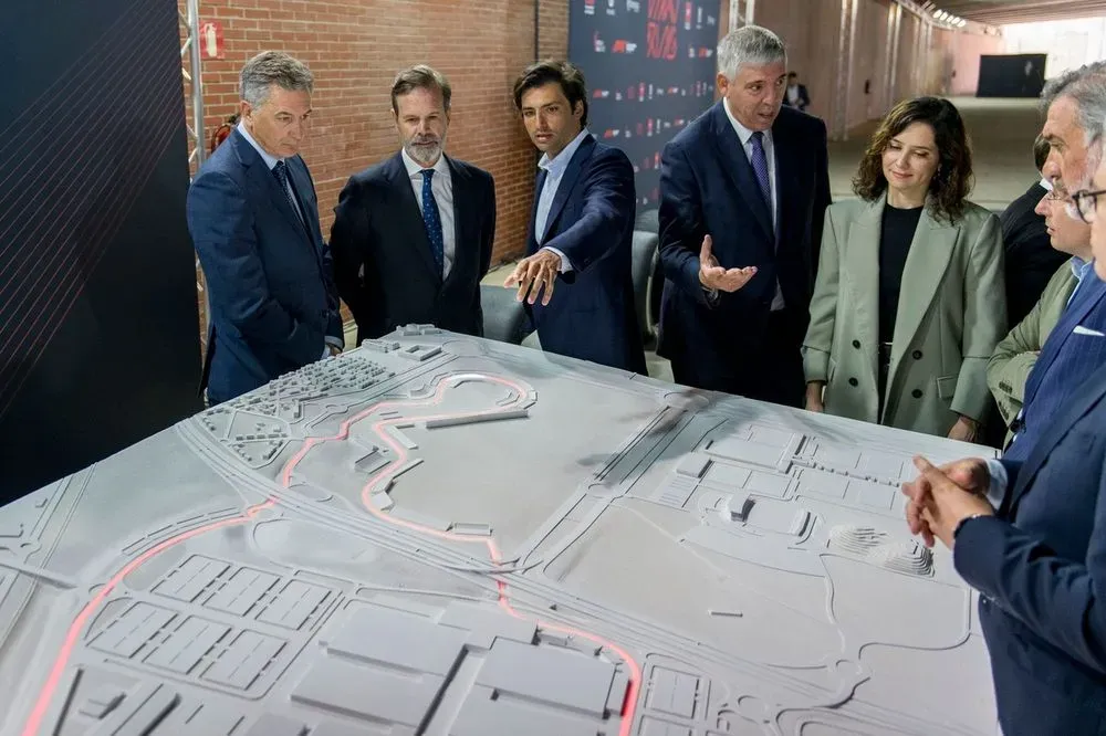 Carlos Sainz y el Nuevo Circuito de Madrid