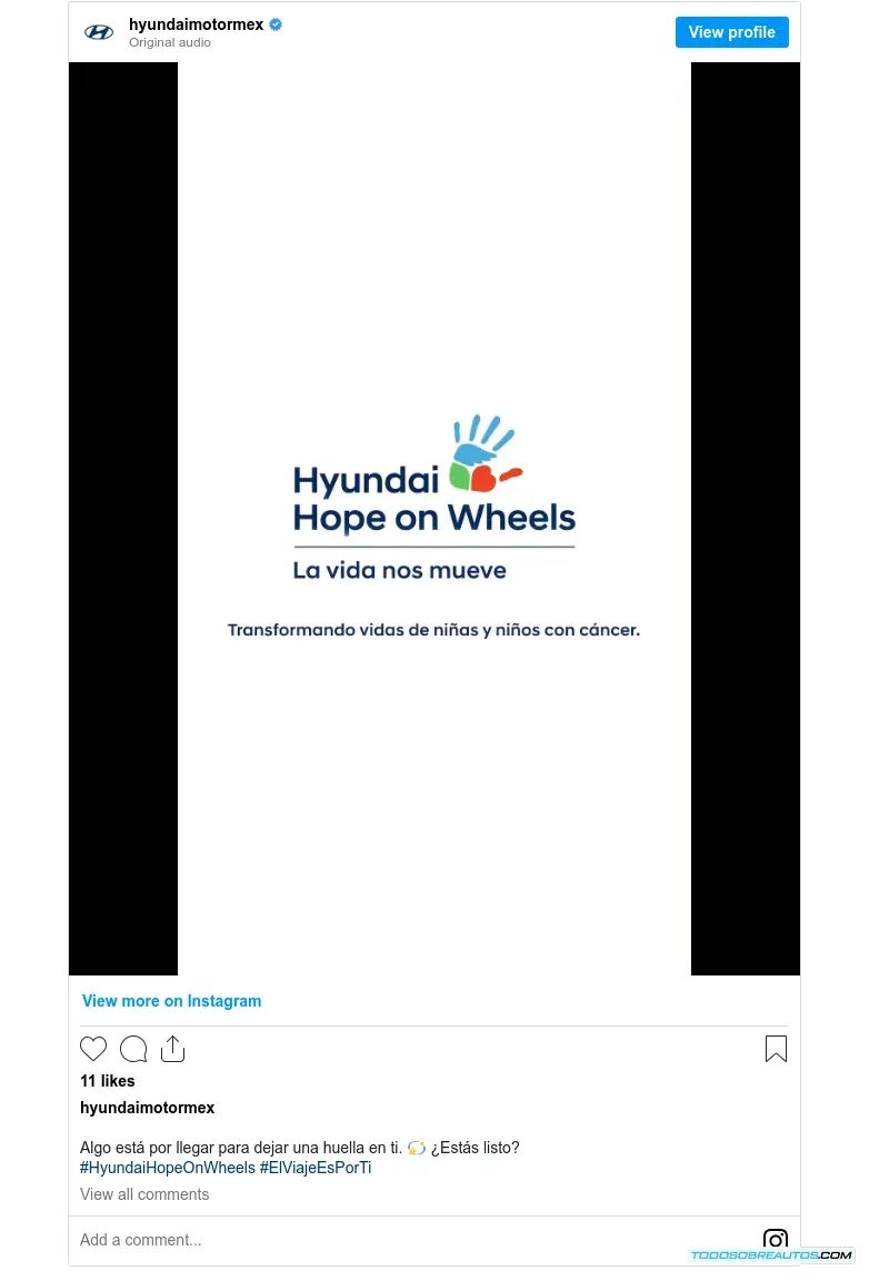 Imagen que muestra el impacto positivo de Hyundai Hope On Wheels en niños con cáncer.