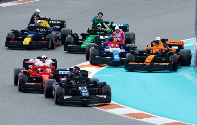 Drivers Parade de F1 en Miami 2025