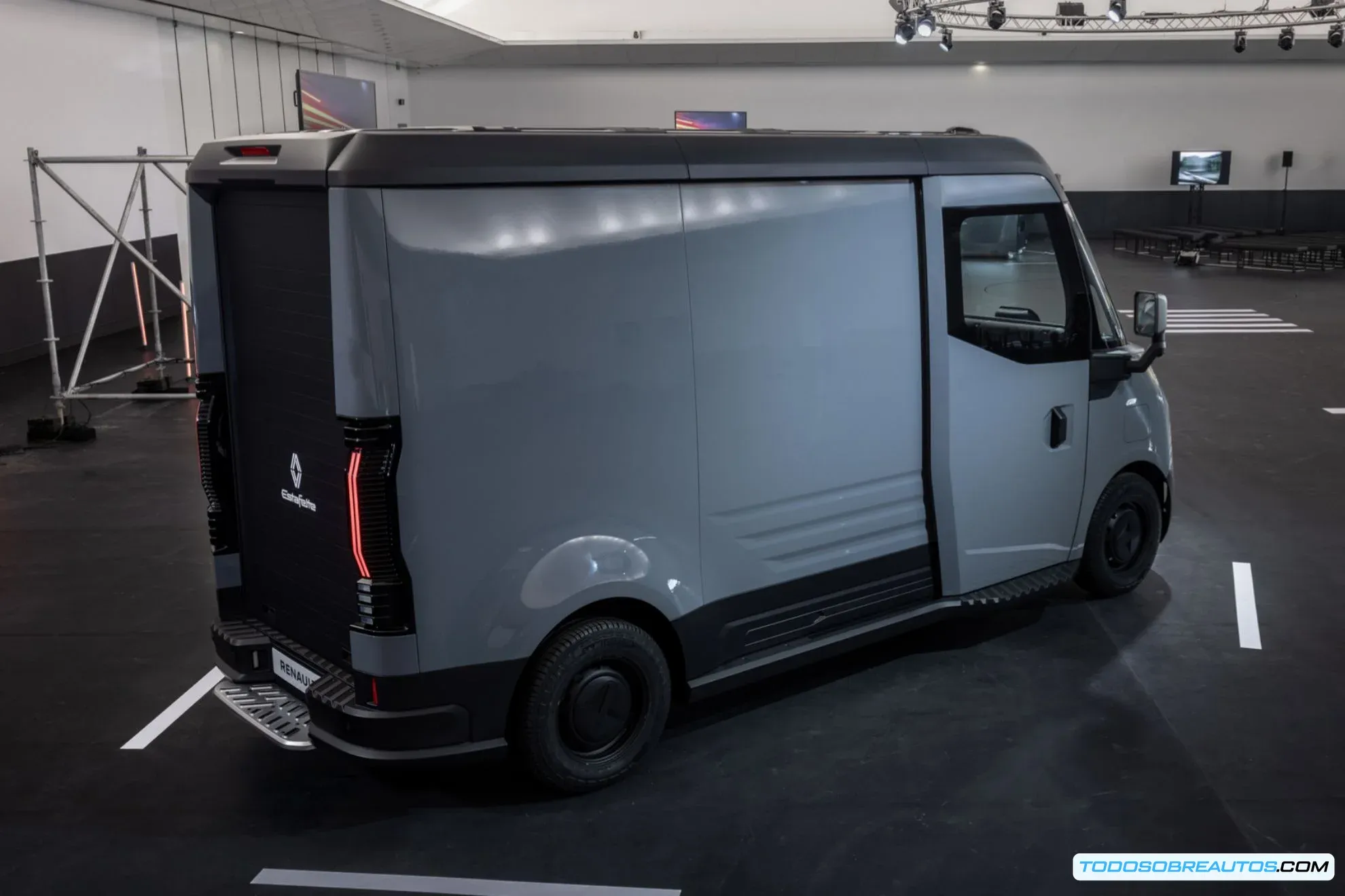 Imagen de la Renault Estafette E-Tech.