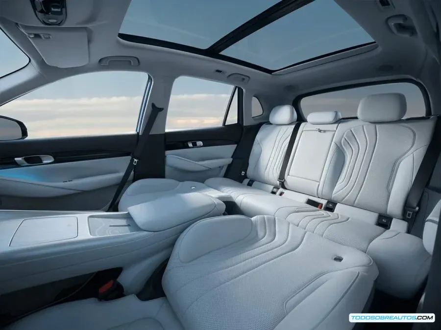 Tablero o tecnología del Geely EX5