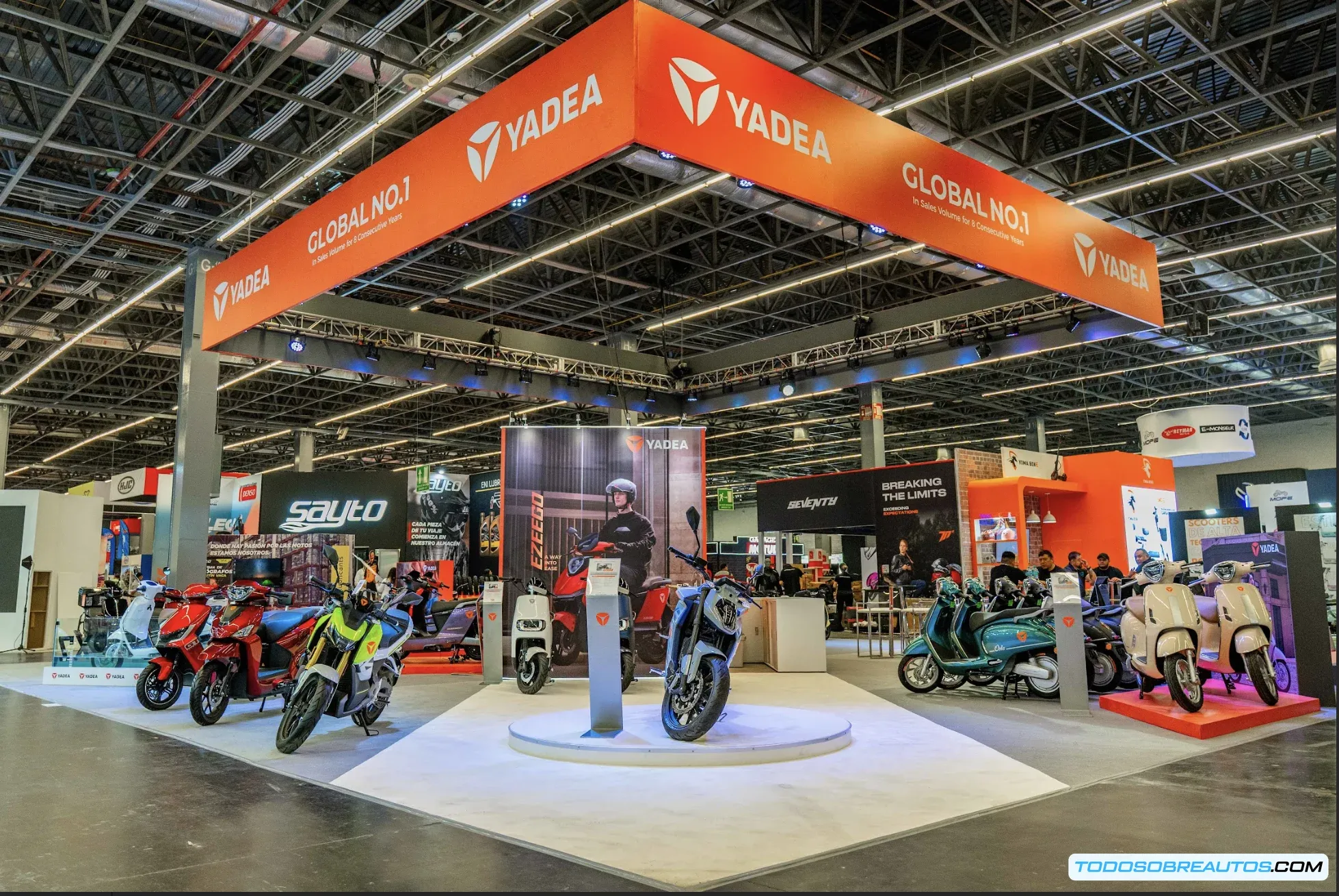 Imagen que represente el mercado de motocicletas eléctricas en México o la presencia de Yadea en el país.