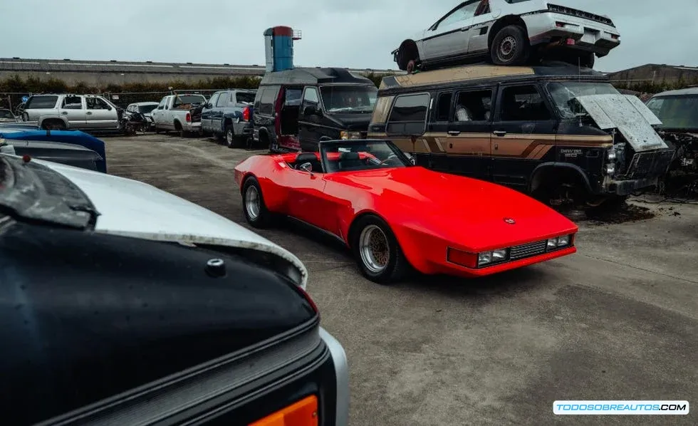 Detalles del diseño modificado del Corvette C3.
