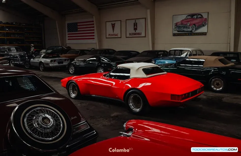 Comparación del Corvette C3 original y la versión modificada de Gerry Palmer.