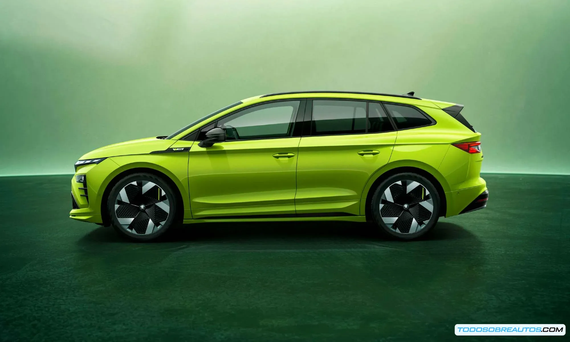 Skoda Enyaq RS, ejemplo de diseño moderno de Skoda.