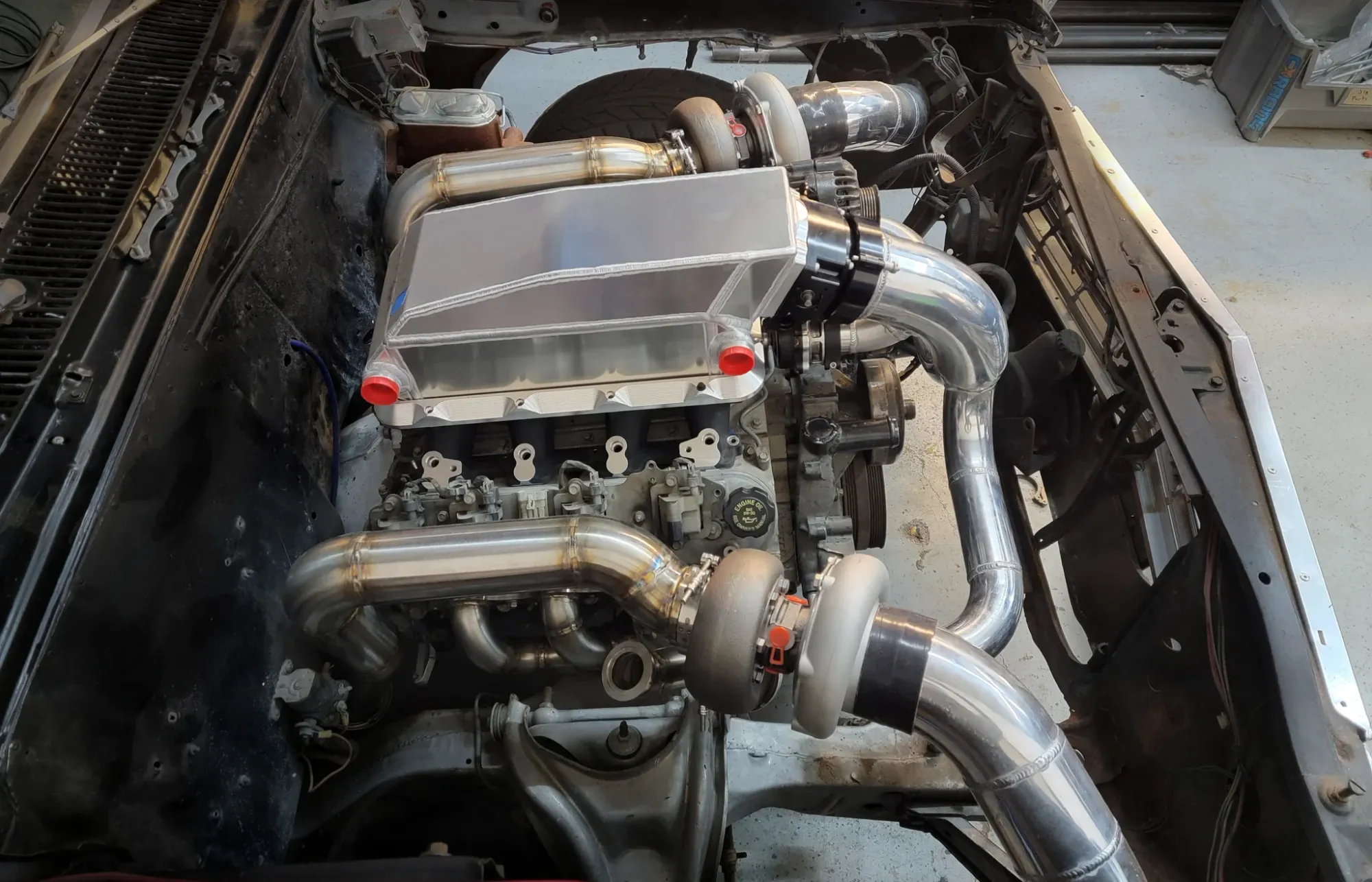 Chevelle 1966 con Motor LSX Twin-Turbo