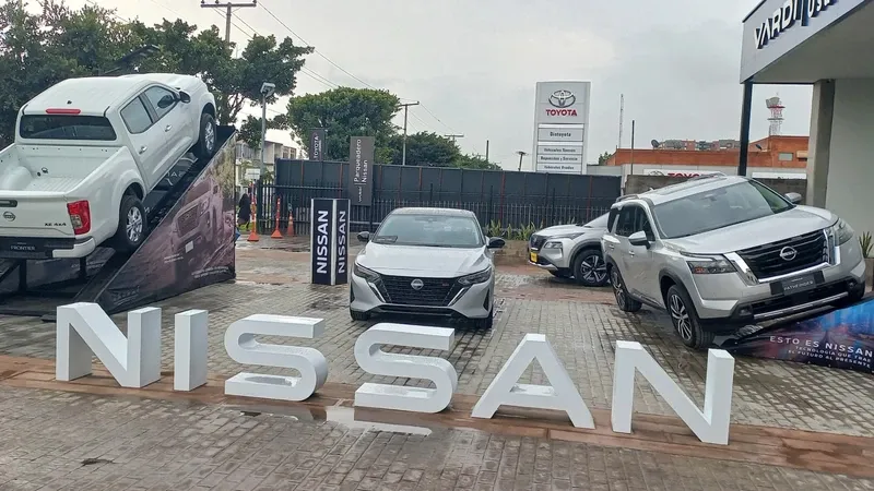 Vitrina Nissan Morato en Bogotá
