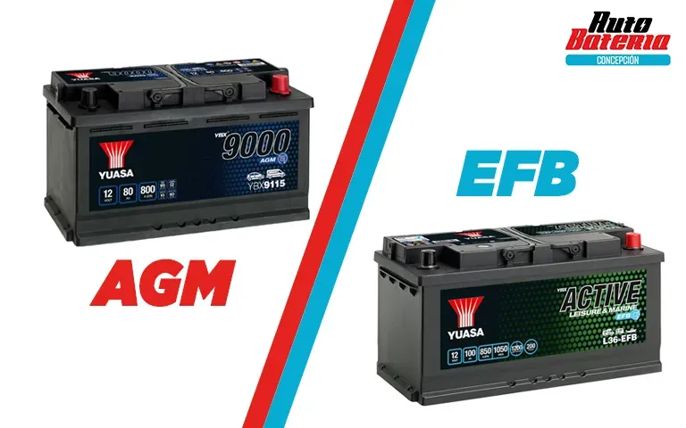 baterías AGM o EFB