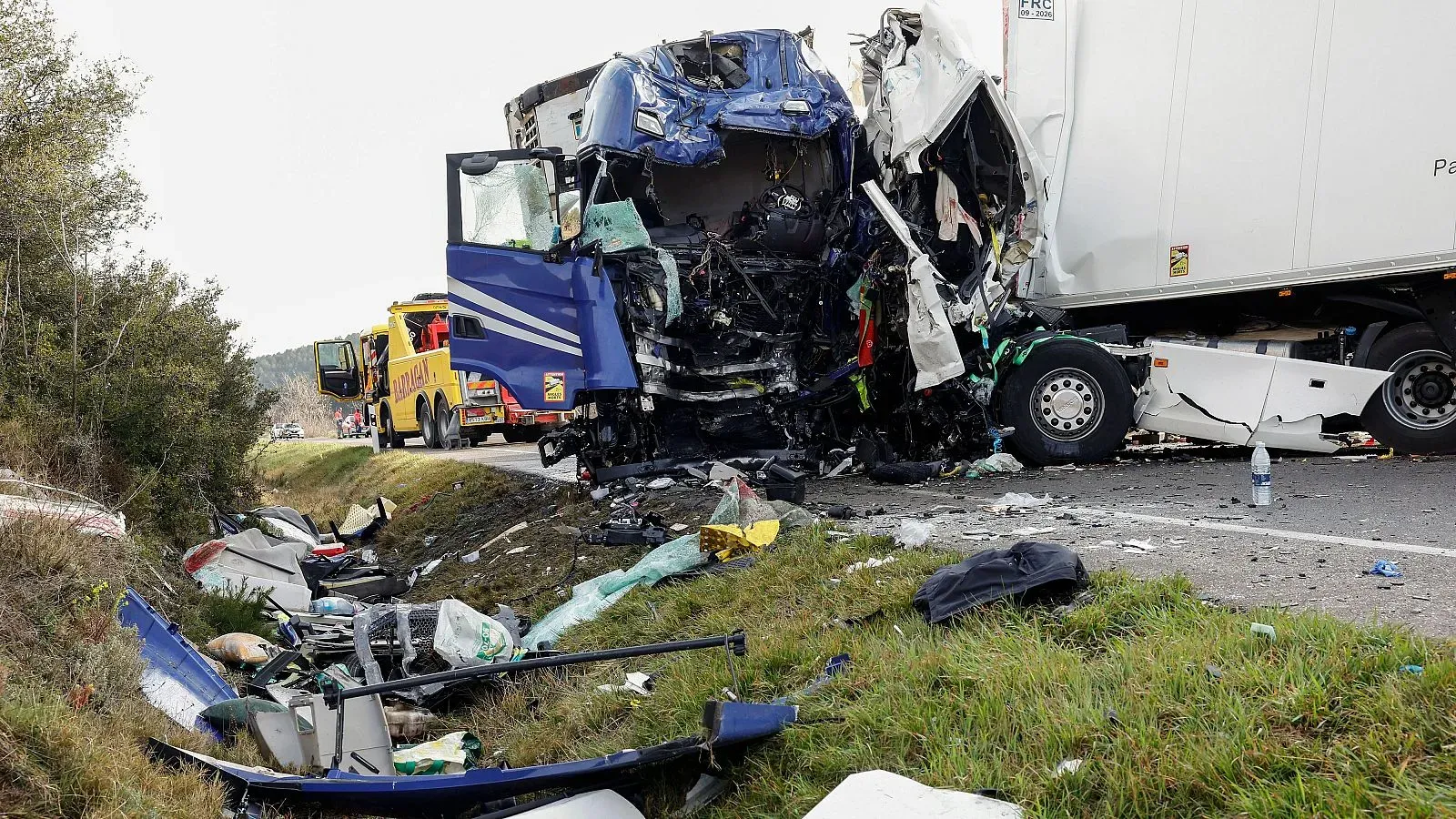 Accidente de Camión en Navarra