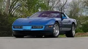 Subasta Corvette ZR-1 1990 Azul Quasar