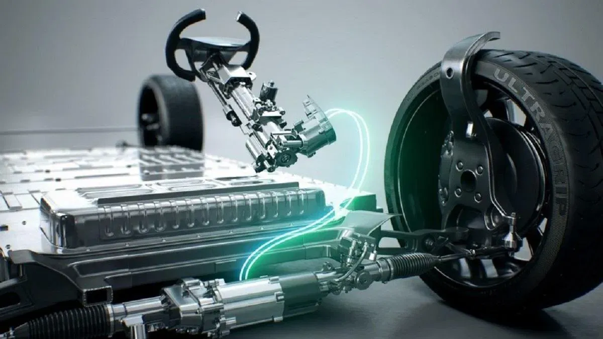 Volante Yoke y sistema Drive-By-Wire
