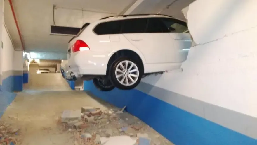 Accidente en Garaje