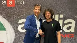 Bezzecchi y Aprilia