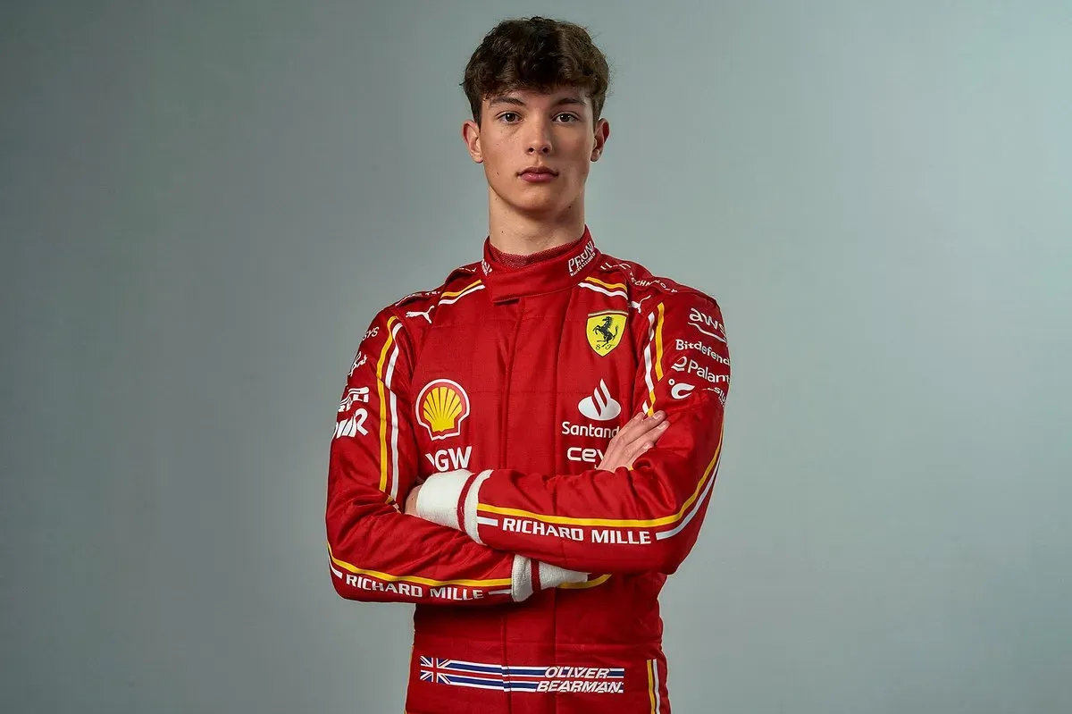Bearman y la F1