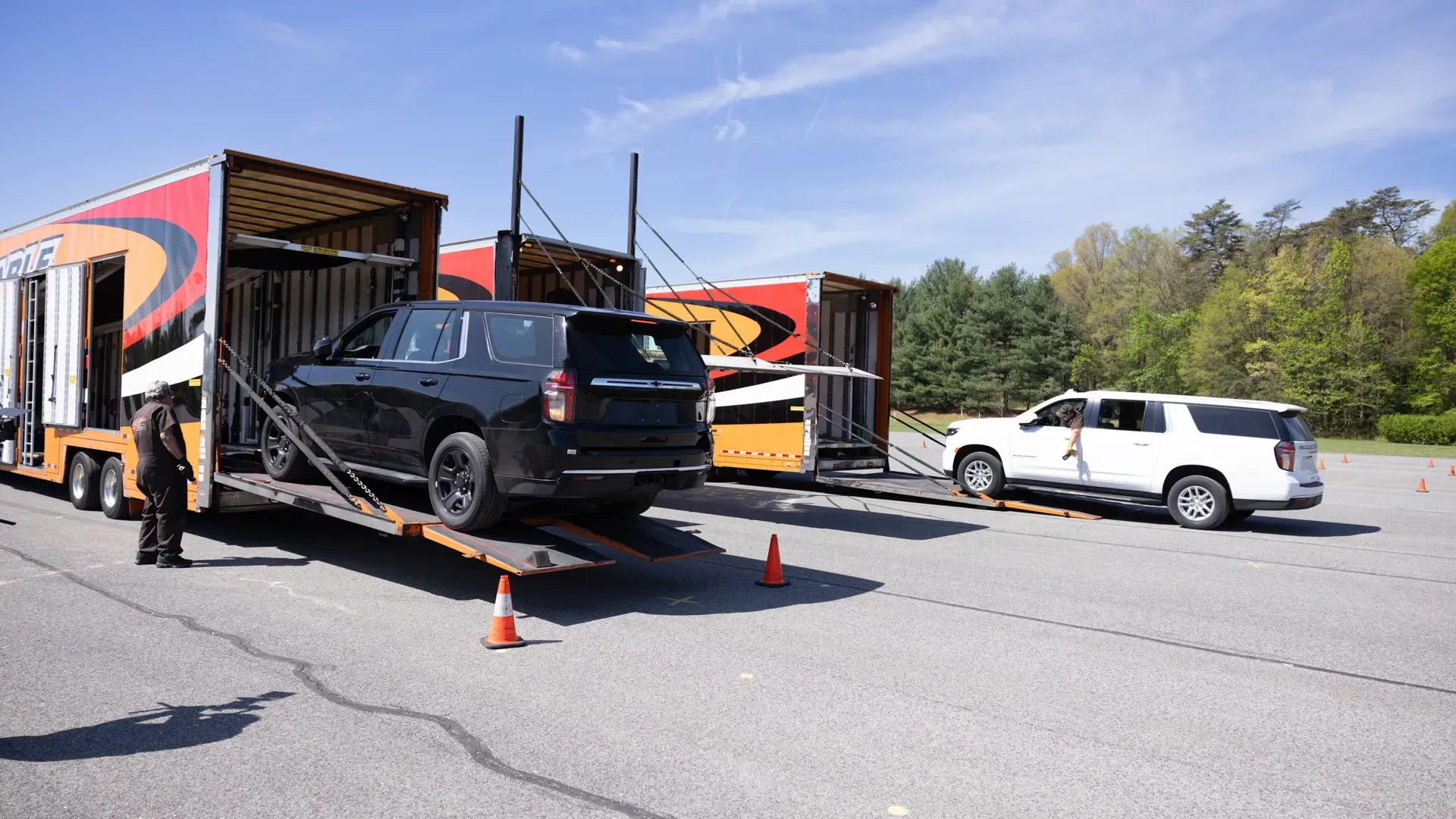 Secret Service Entrena con Cadillac Blackwing y Corvette