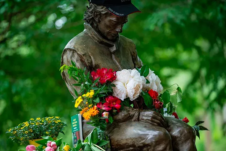 Homenaje a Senna en Imola
