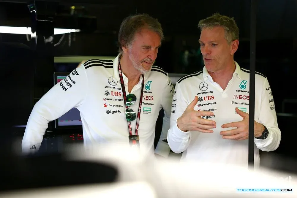 Fotografía de James Allison, Director Técnico de Mercedes.