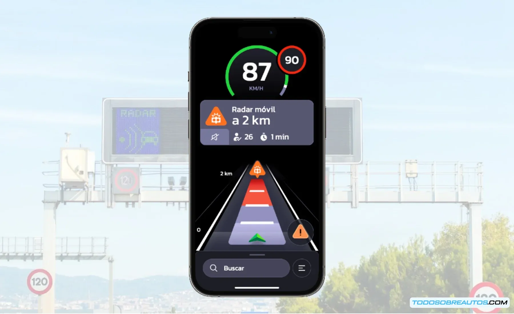 Captura de pantalla mostrando la nueva interfaz de usuario de la Coyote App 2025