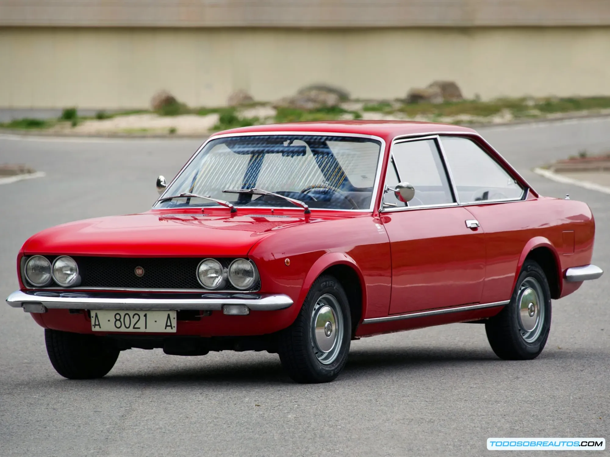 SEAT 124 como vehículo de servicio público.