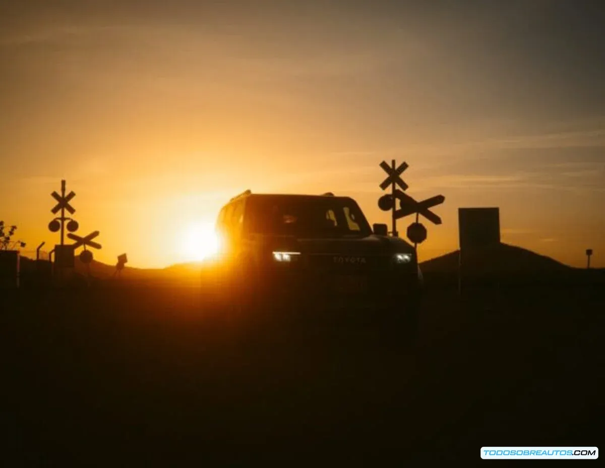 Toyota Land Cruiser Prado participando en The Desert Marathon 2025 en el Desierto de La Guajira.