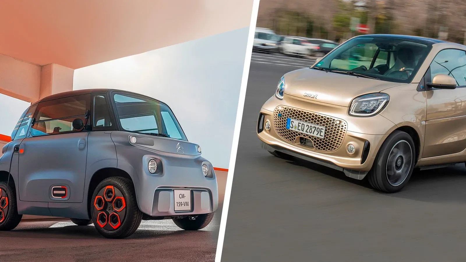 KG Motors Mibot vs. Citroën Ami