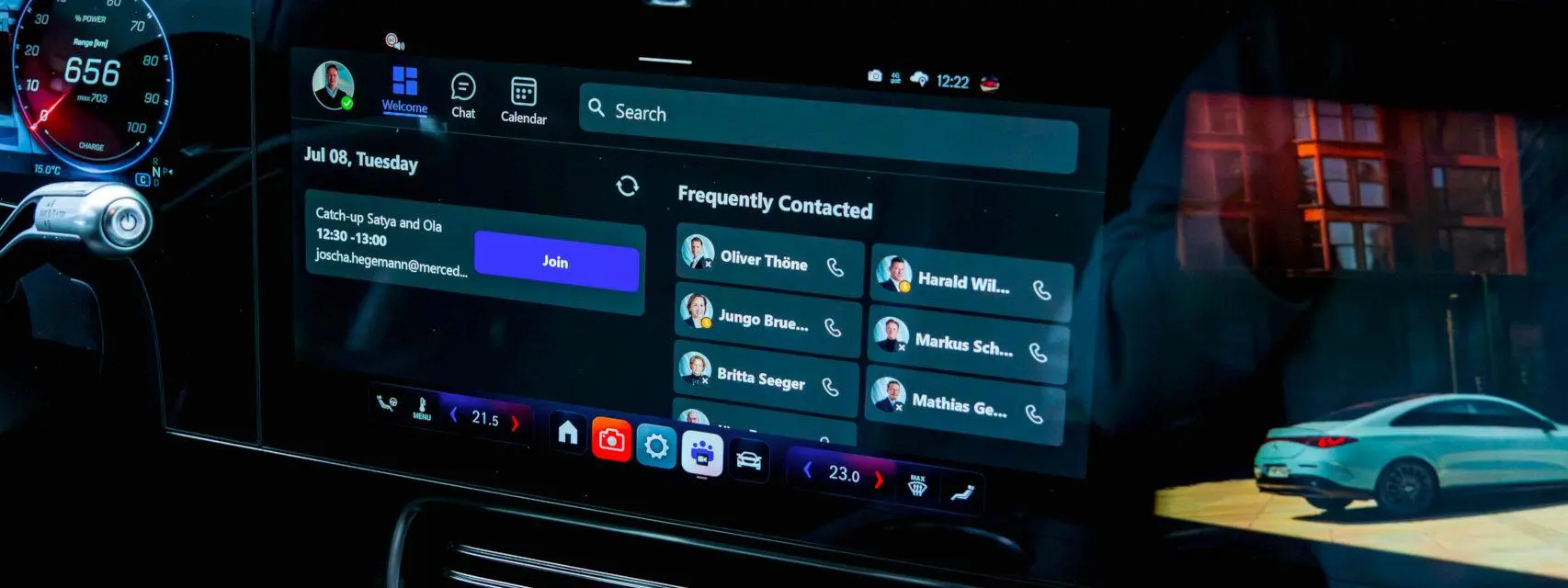 Microsoft 365 en Mercedes-Benz 