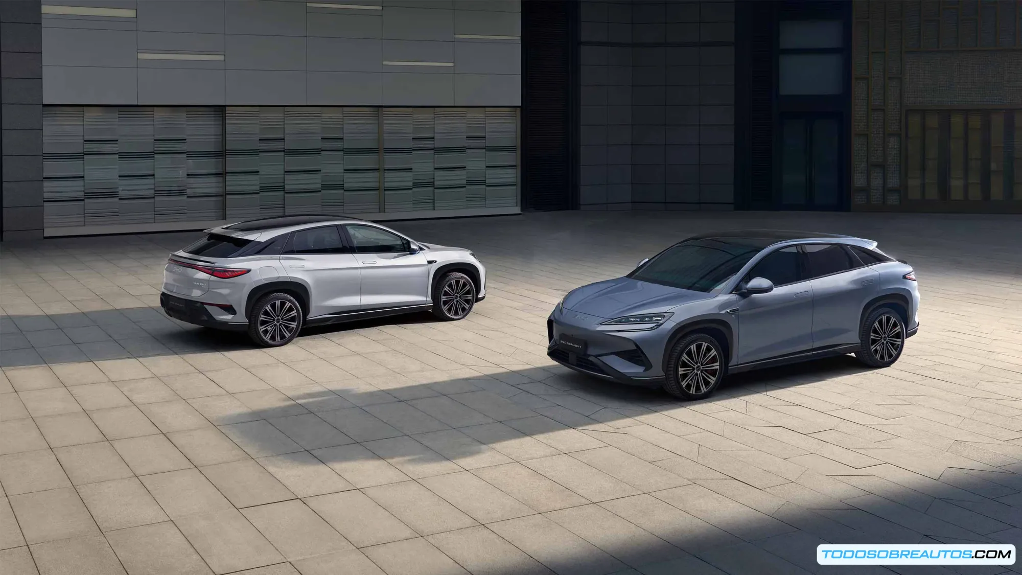 Imagen de un vehículo eléctrico BYD, mostrando su tecnología y diseño.
