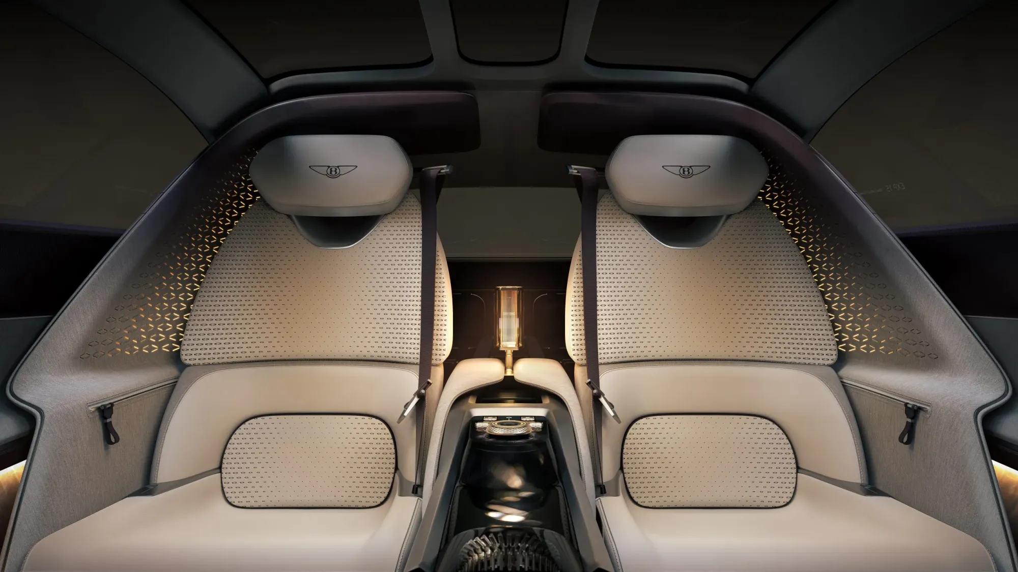 Bentley EXP 15 concepto lujo eléctrico vehículo interno gram belleza y lujosidad
