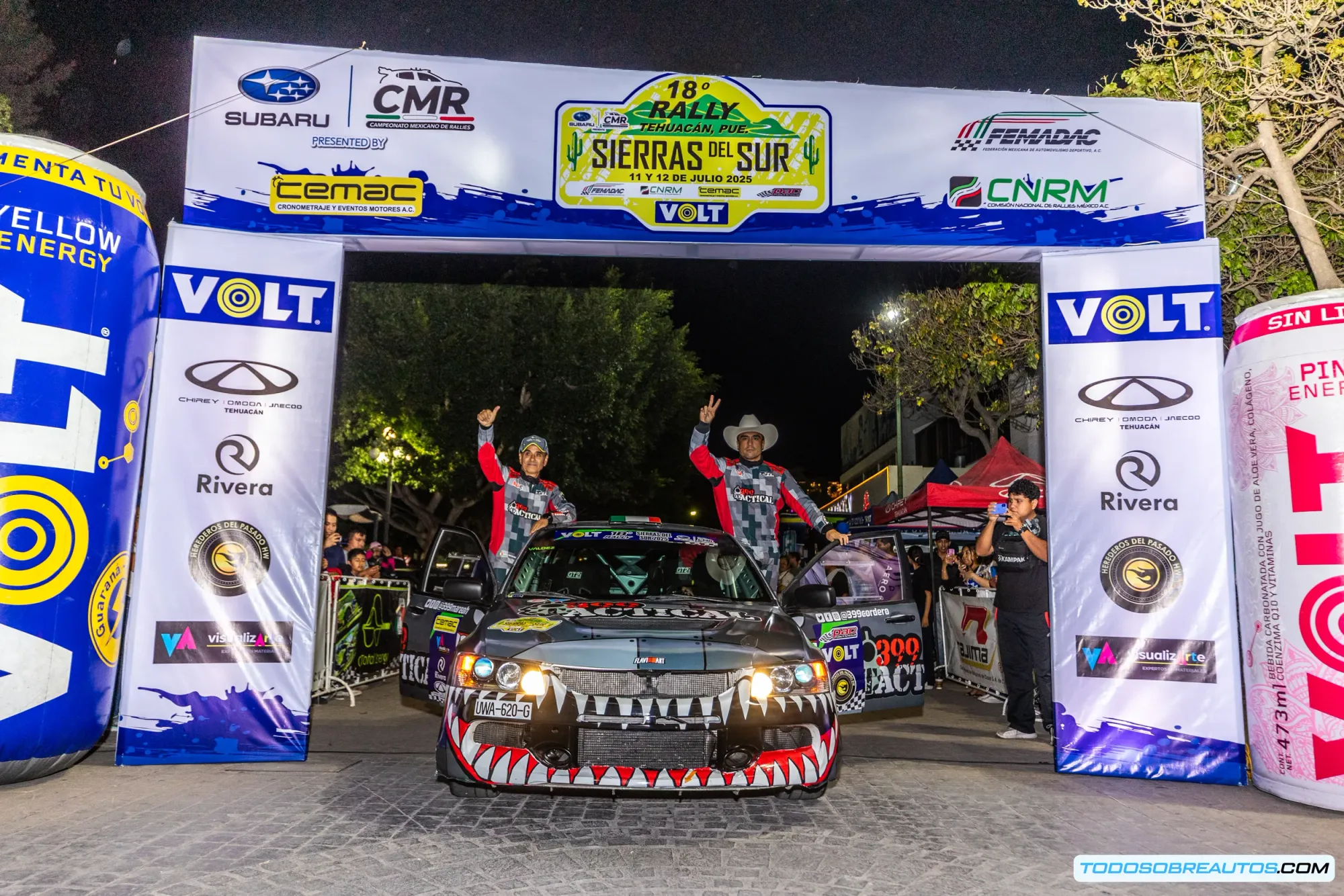 Imagen del Rally Sierras del Sur Volt 2025, mostrando la acción de la carrera.