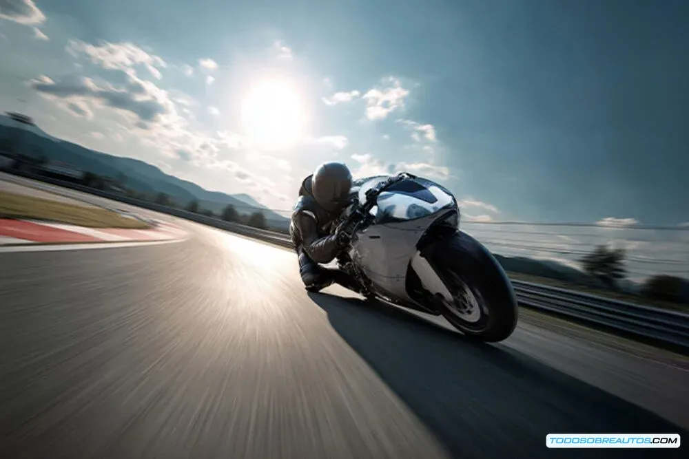 Primer plano de detalles de la moto, mostrando la calidad de la fabricación y la integración de los componentes.