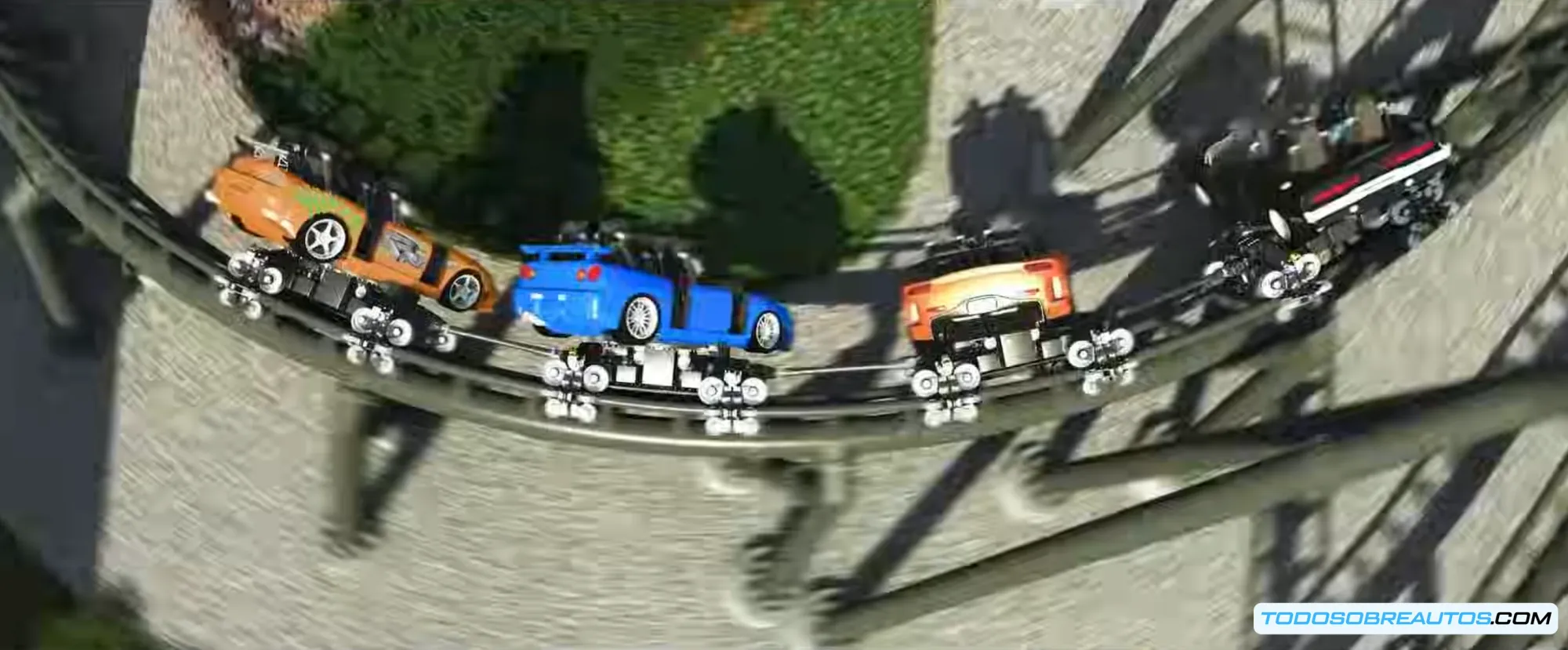 Escena de drifting.