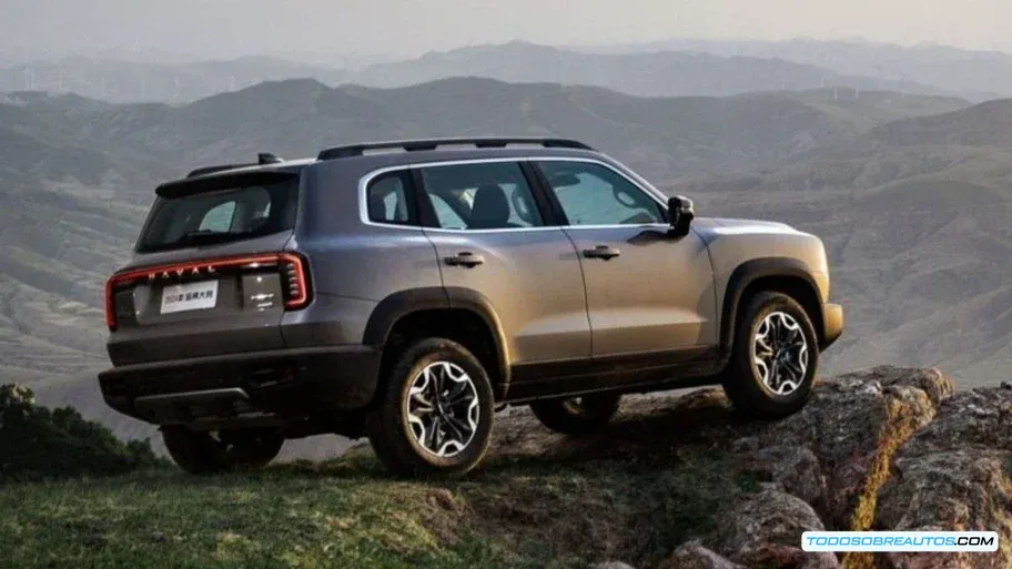 Detallazo de la nueva parrilla frontal de la Haval Big Dog 2026