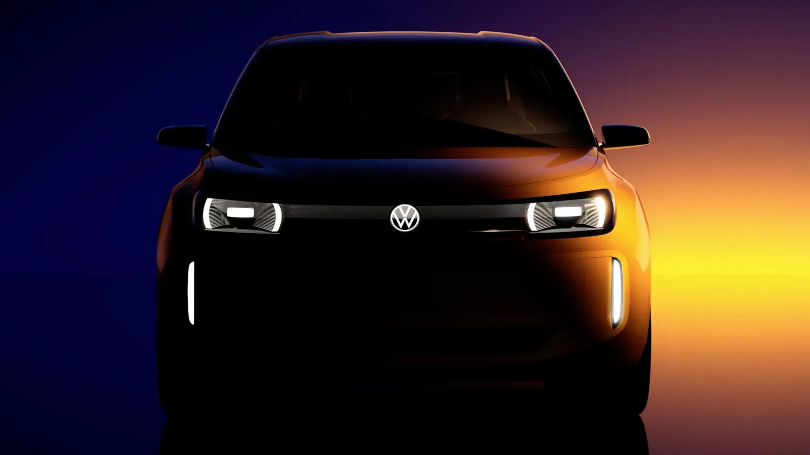 Volkswagen de colores que compactan con el vehículo