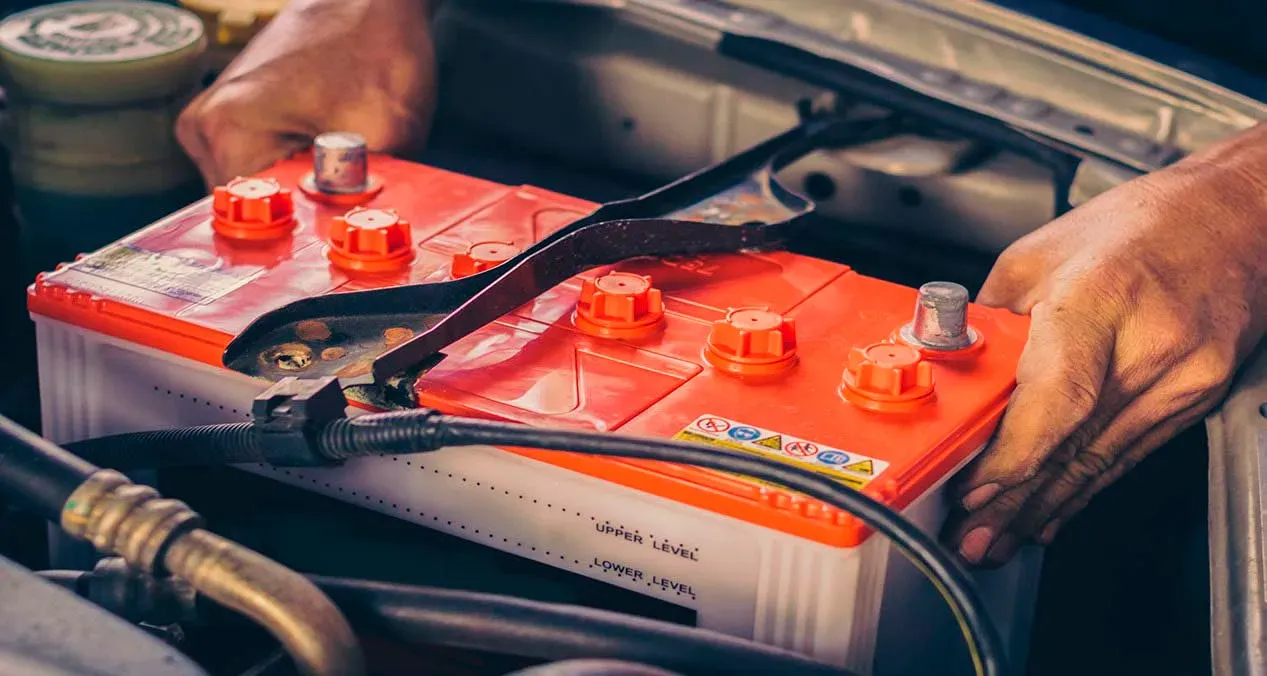 Imagen del corazón de un coche La Batería