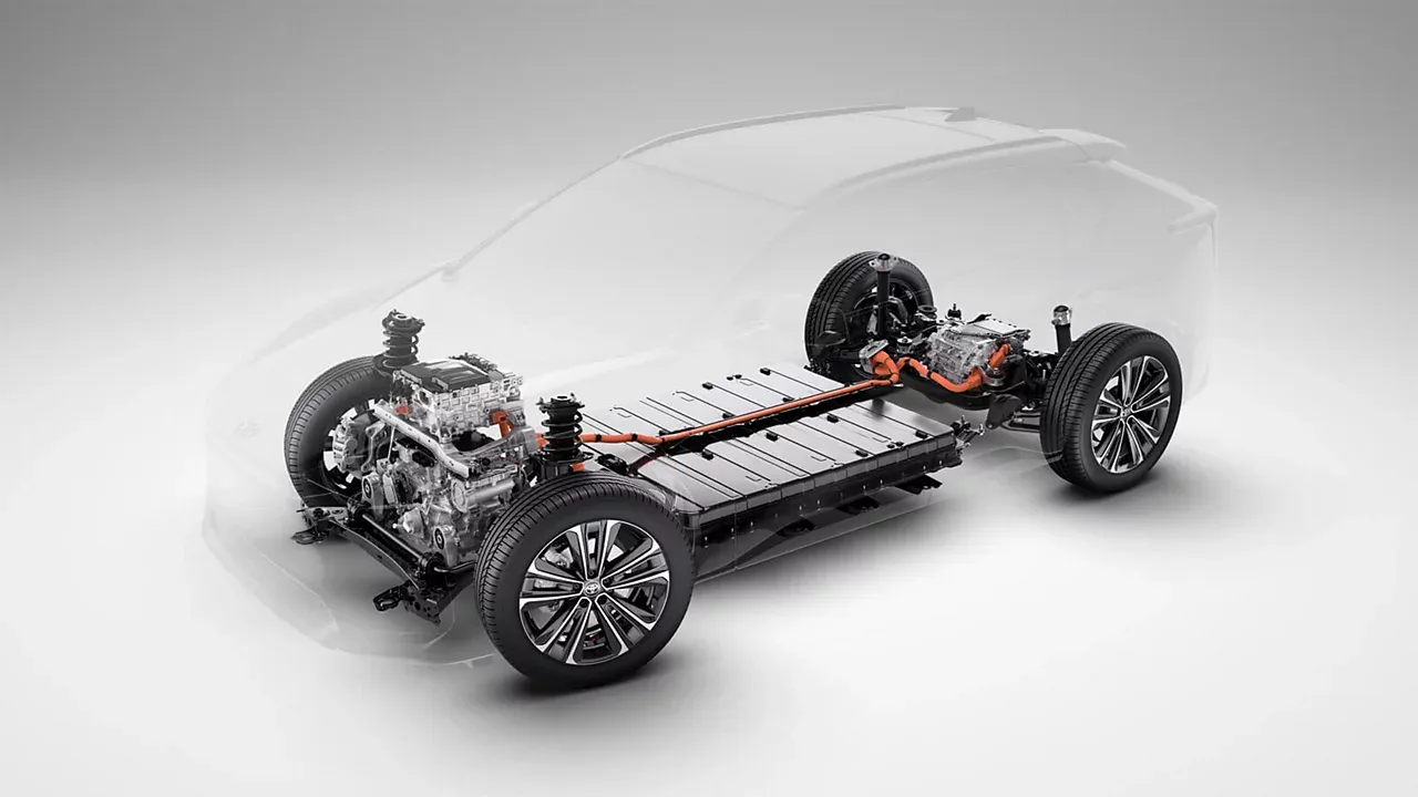 Imagen de una base de vehículo con Mild Hybrid (MHEV)
