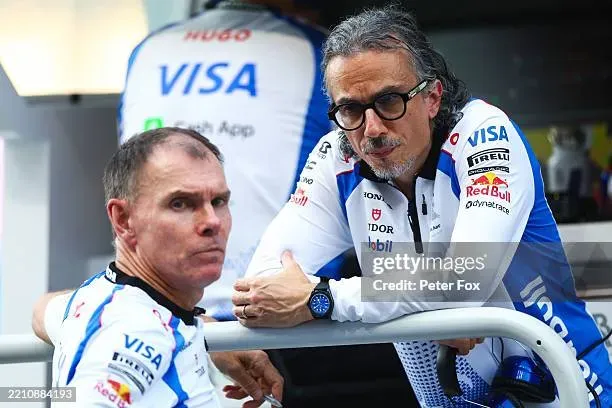 Alan Permane Conversando En Racing Bulls