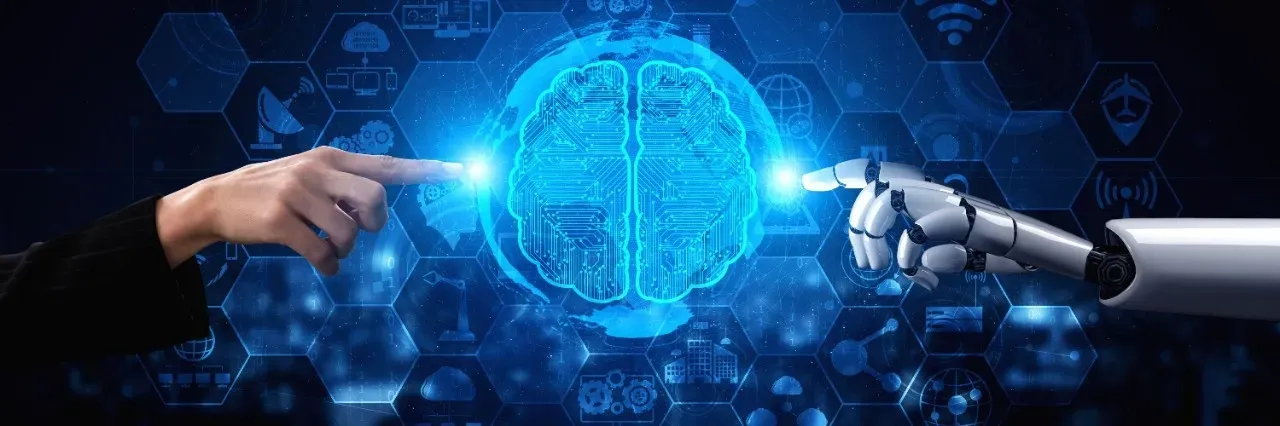 En esta Imagen Se Muestra La inteligencia artificial (IA)