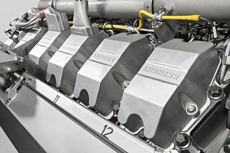 motores de amoniaco Liebherr