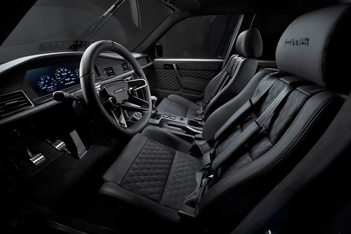 Interior Negro Lujoso De HWA EVO