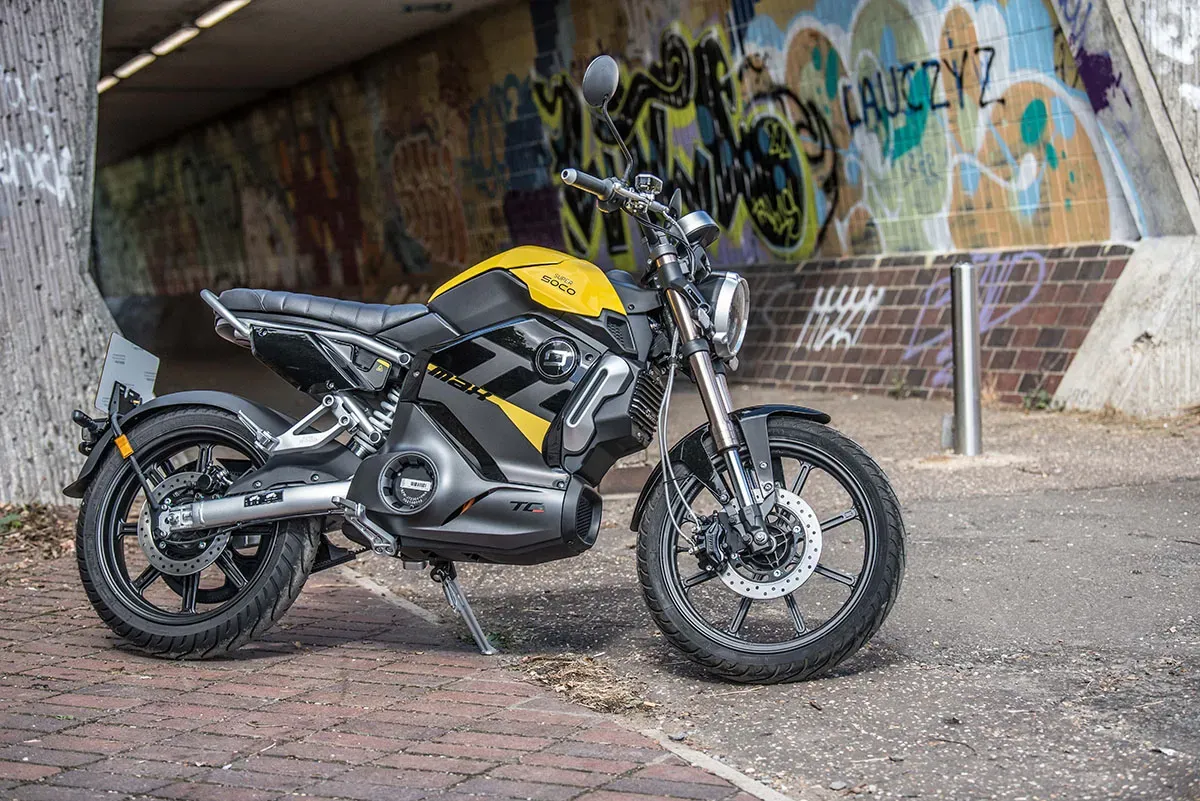 Moto Veloz y Confiable De Marca Super Soco TC Max