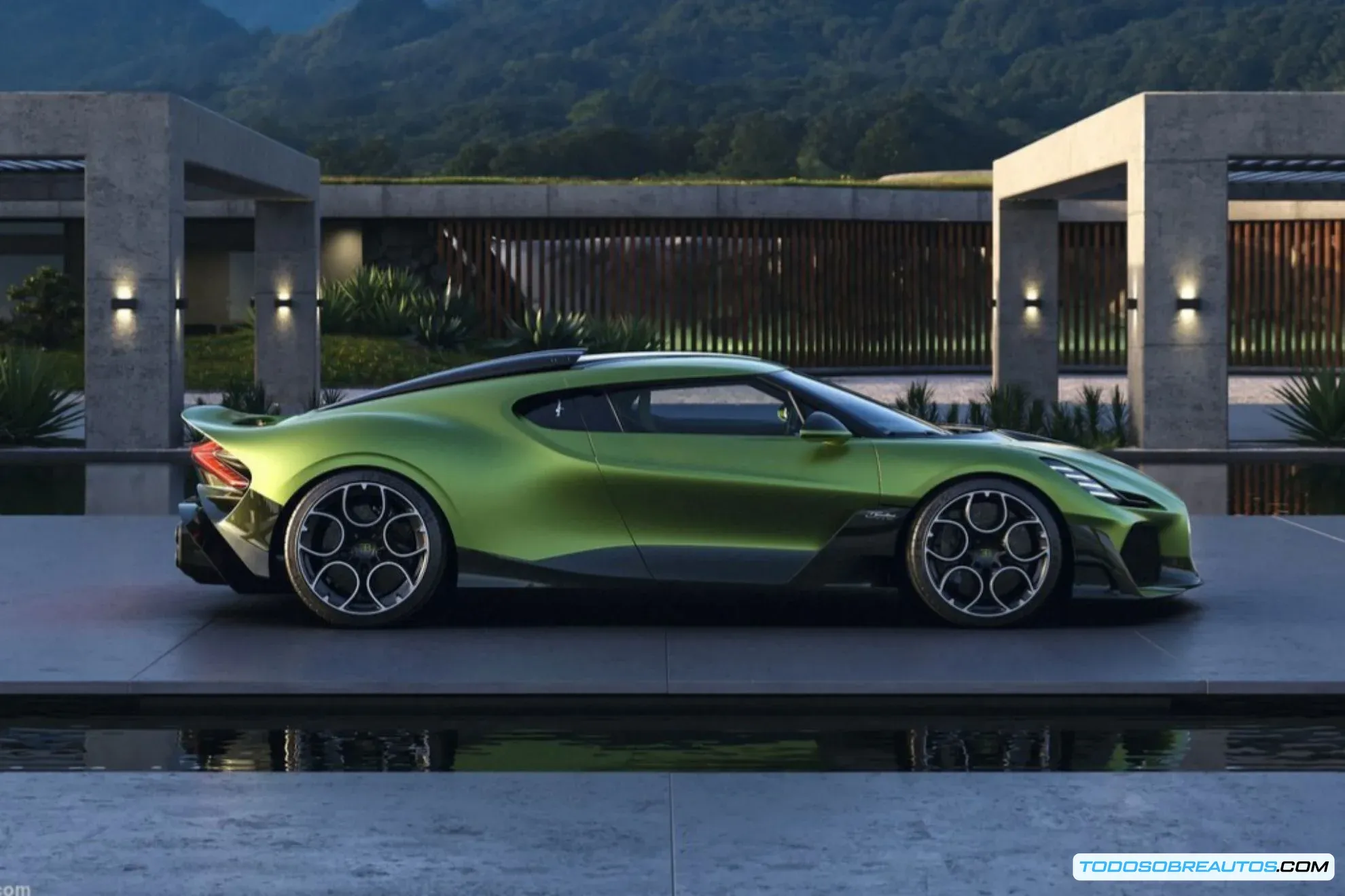 Imagen relacionada con la historia e inspiración del Bugatti Brouillard.
