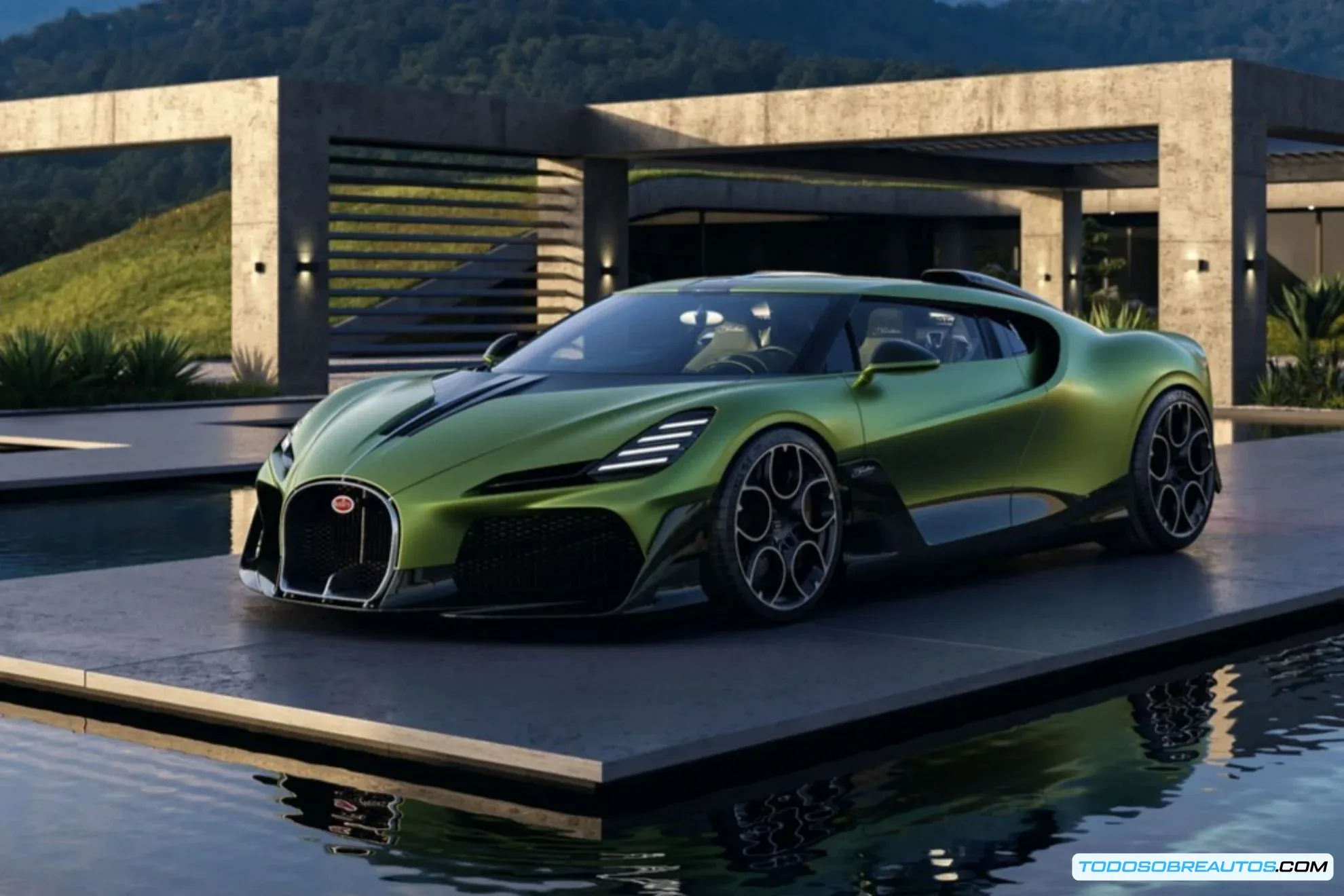 Imagen que representa la exclusividad del Bugatti Brouillard.