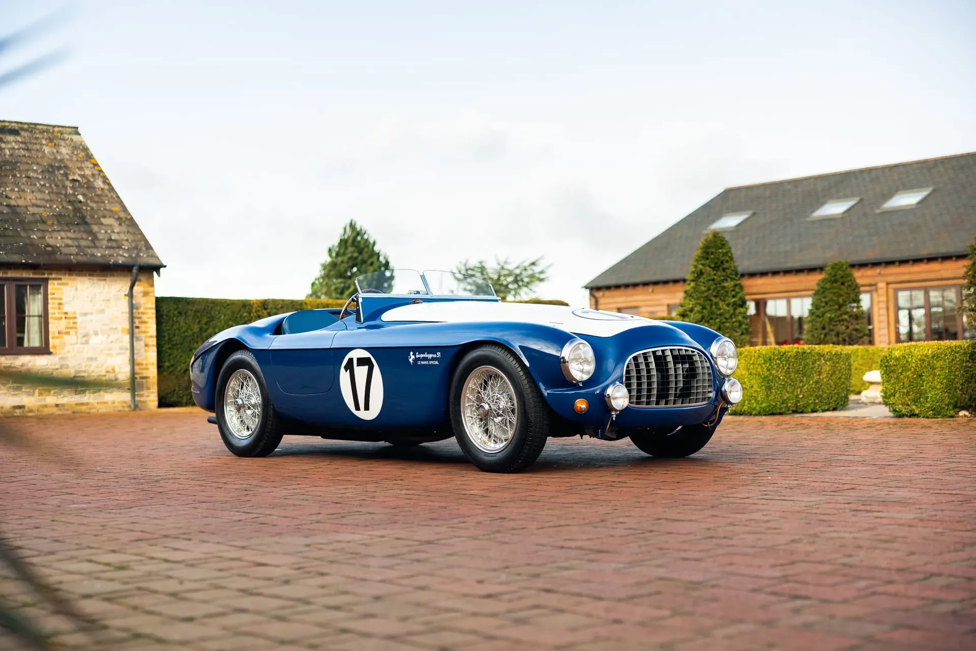 Ferrari 340 America 1951 azul