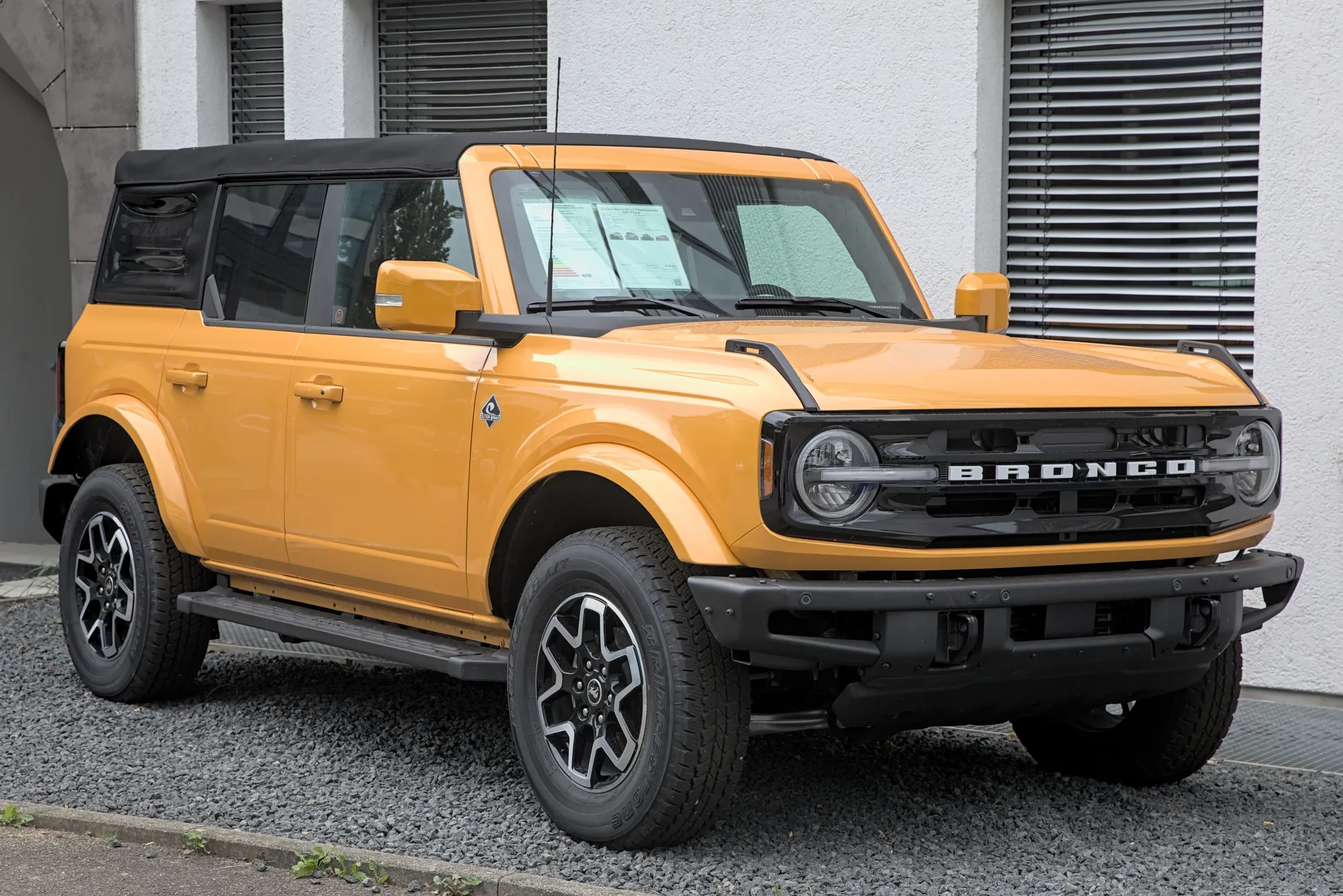 Ford Bronco Color Naranja