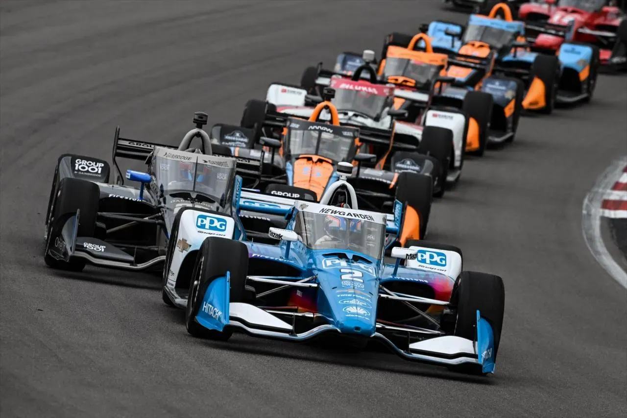  IndyCar Guerra de ruedas