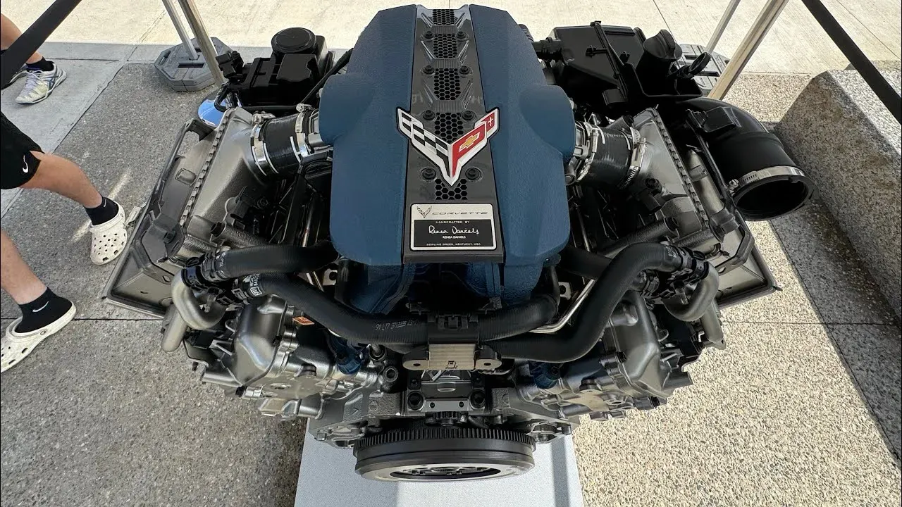 Motor LT7 del C8 ZR1