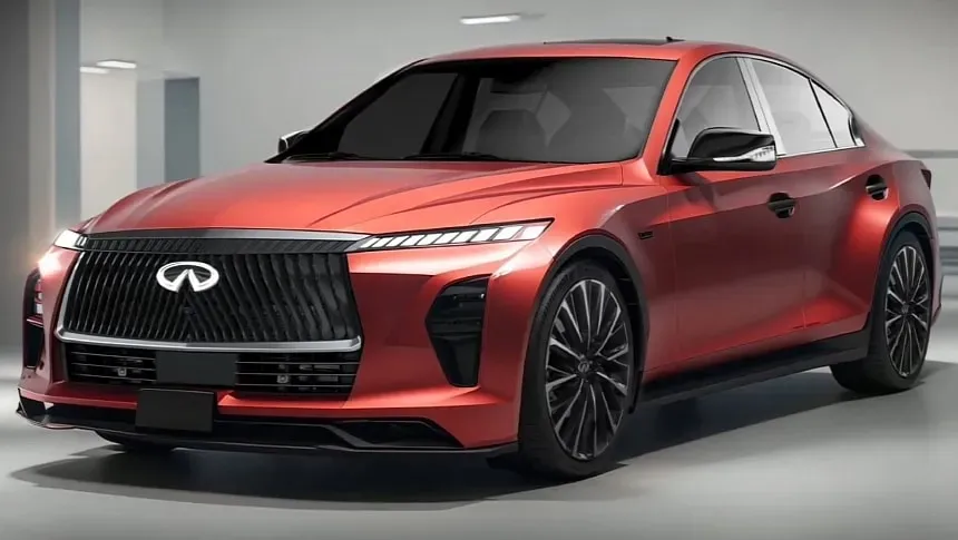 Infiniti Q50S 2027 Vehículo Rojo